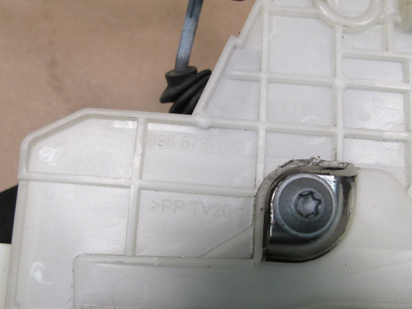 07-13 Mercedes W221 S-class Rear Left Door Lock Latch Actuator w Keyless OEM