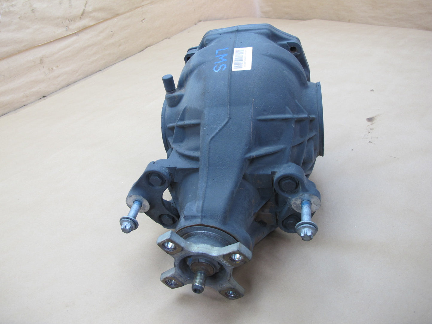 07-13 Mercedes W221 S600 CL600 Rear Differential Carrier 2.65 Ratio 166k OEM