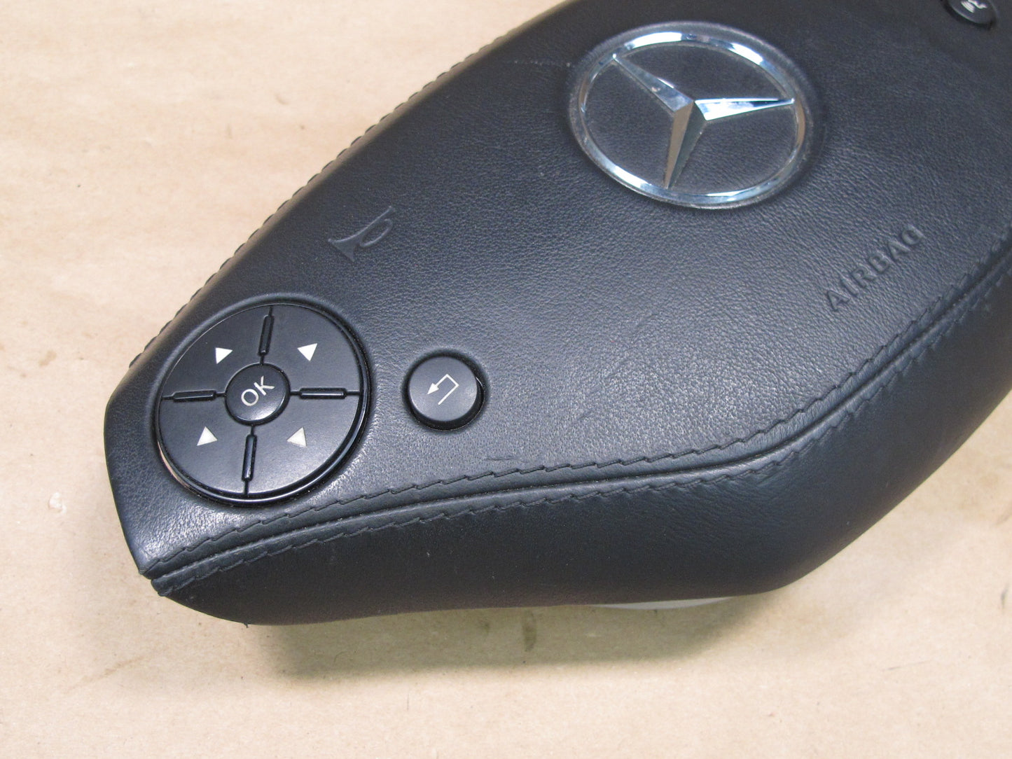 10-13 MERCEDES W221 S-CLASS FRONT LEFT DRIVER SIDE STEERING WHEEL SRS AIRBAG OEM