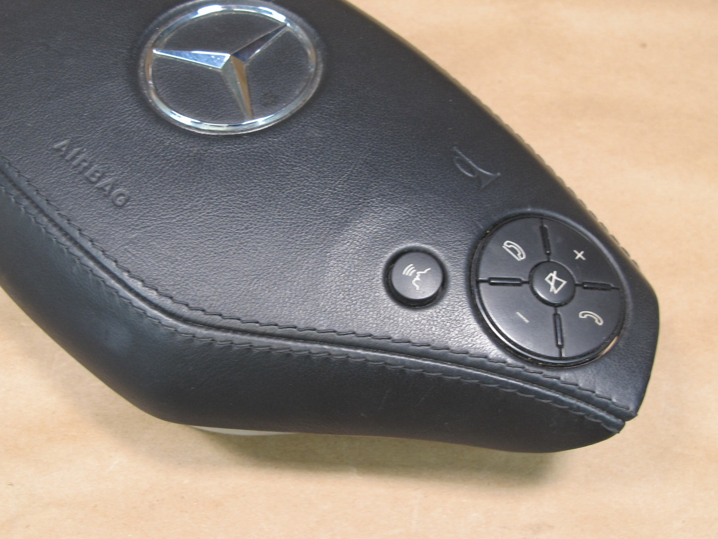 10-13 MERCEDES W221 S-CLASS FRONT LEFT DRIVER SIDE STEERING WHEEL SRS AIRBAG OEM