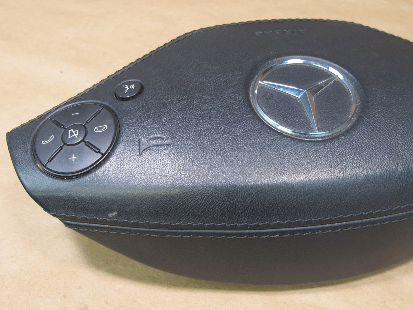 10-13 MERCEDES W221 S-CLASS FRONT LEFT DRIVER SIDE STEERING WHEEL SRS AIRBAG OEM