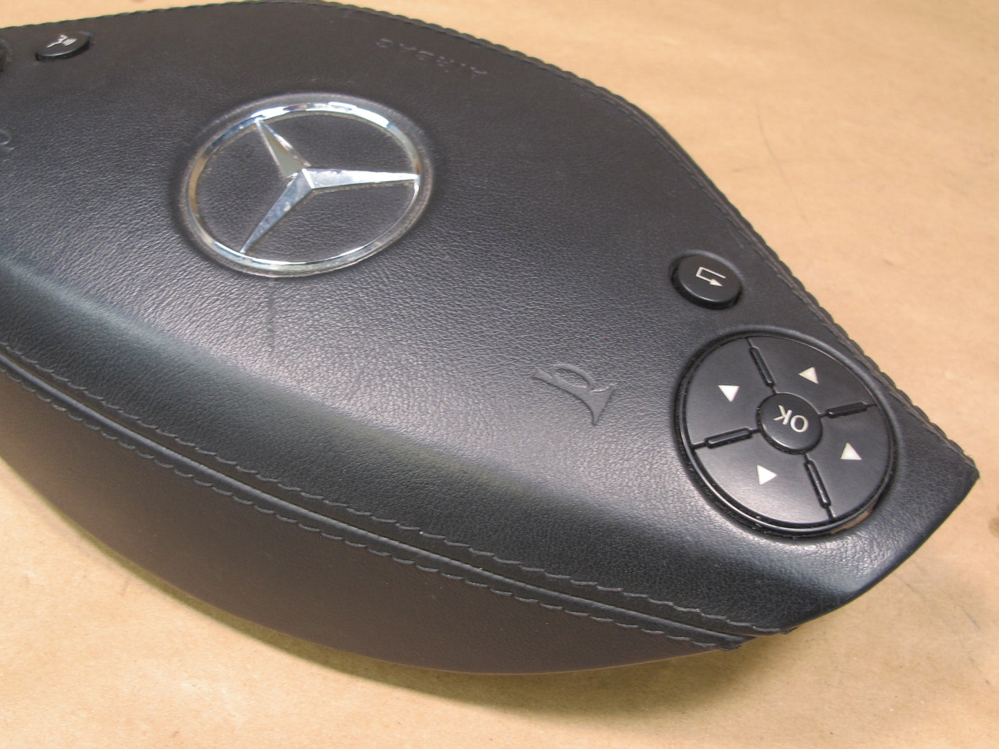10-13 MERCEDES W221 S-CLASS FRONT LEFT DRIVER SIDE STEERING WHEEL SRS AIRBAG OEM