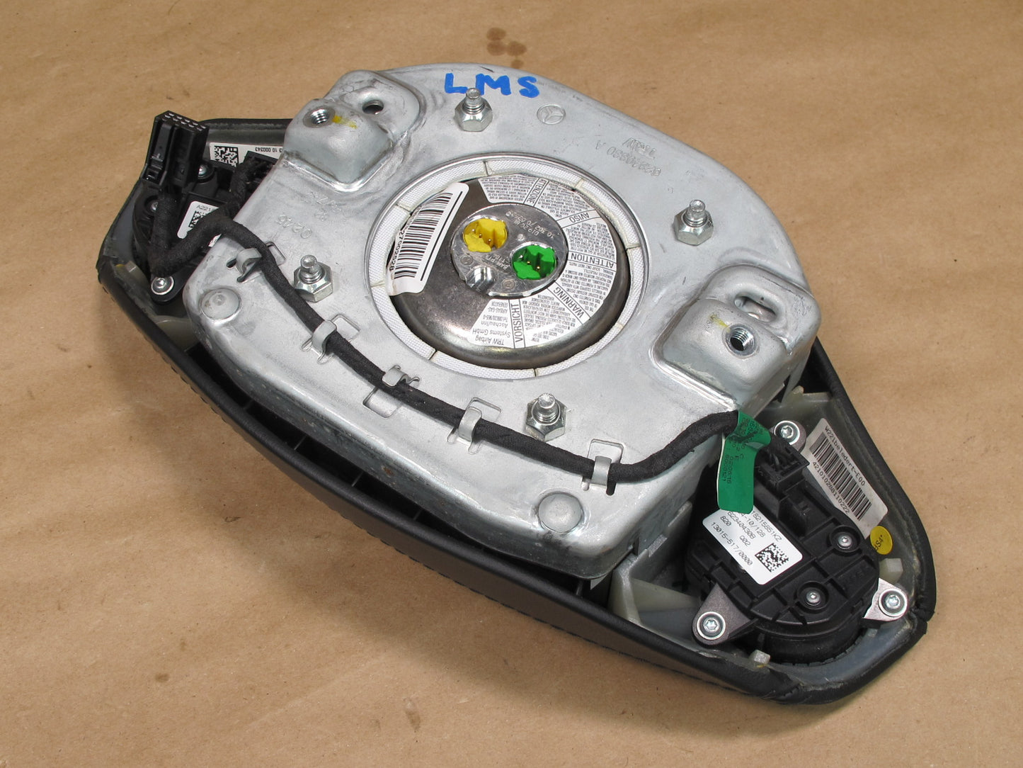 10-13 MERCEDES W221 S-CLASS FRONT LEFT DRIVER SIDE STEERING WHEEL SRS AIRBAG OEM