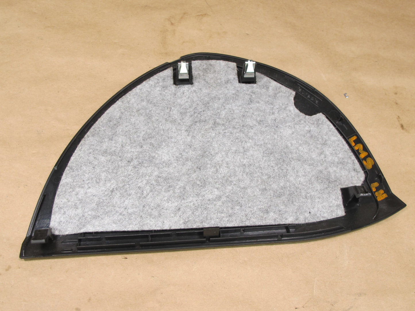 07-13 Mercedes W221 S-class Set of 2 Dash Corner Trim Cover Panel OEM