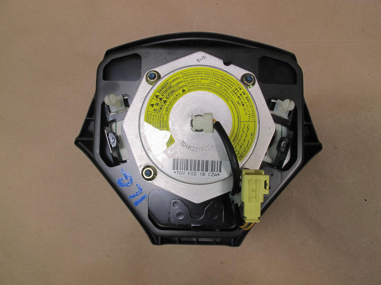 98-01 LEXUS GS300 GS400 FRONT LEFT DRIVER SIDE STEERING WHEEL SRS AIRBAG OEM