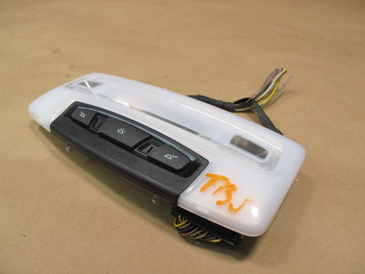 12-15 BMW F30 Sedan Front & Rear Overhead Console Dome Reading Light Set OEM