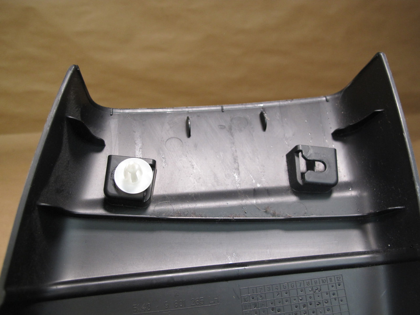 11-16 Mini Cooper R60 Countryman Set of 2 B Pillar Lower Trim Panel Cover OEM