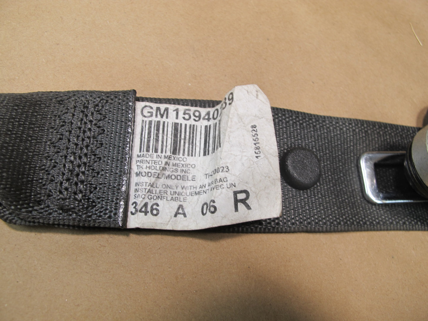 07-10 SATURN SKY FRONT LEFT & RIGHT SIDE SEATBELT RETRACTOR SET OEM