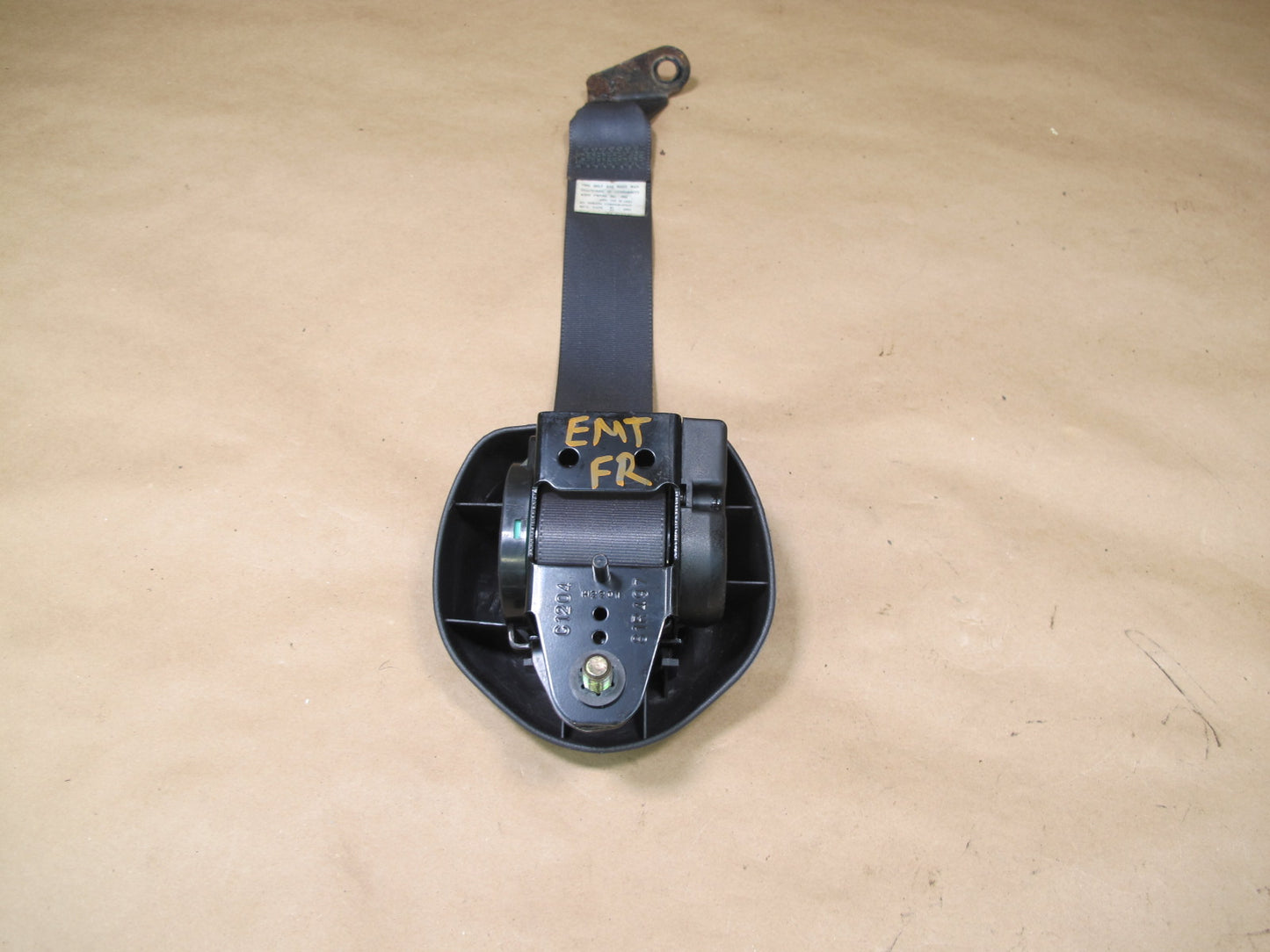 91-99 MITSUBISHI 3000GT REAR RIGHT & LEFT SIDE SEATBELT RETRACTOR SET OEM