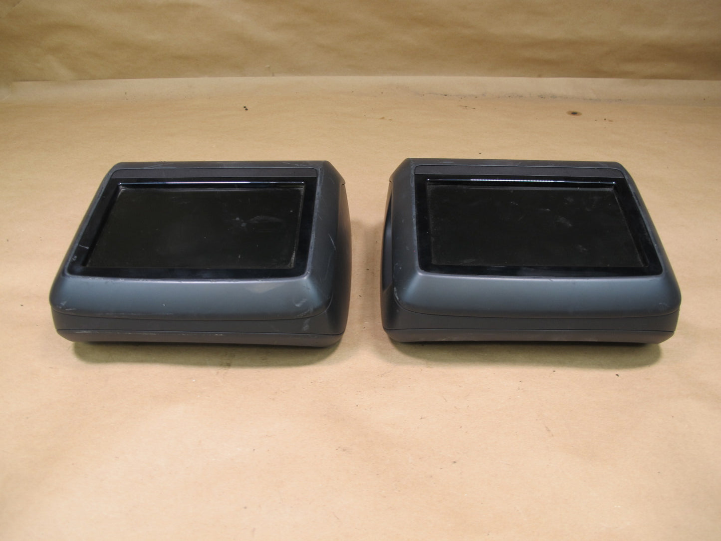 11-13 Mercedes W221 S-class Set of 2 Headrest Multimedia Display Screen OEM