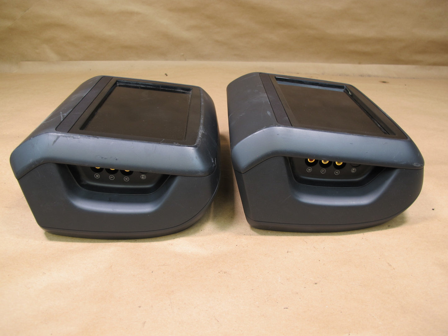 11-13 Mercedes W221 S-class Set of 2 Headrest Multimedia Display Screen OEM