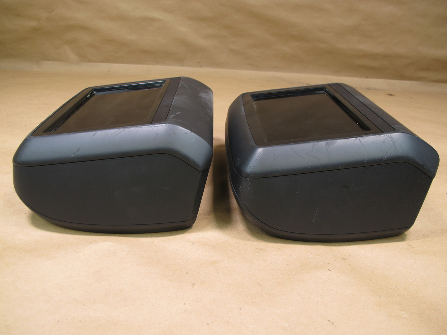 11-13 Mercedes W221 S-class Set of 2 Headrest Multimedia Display Screen OEM