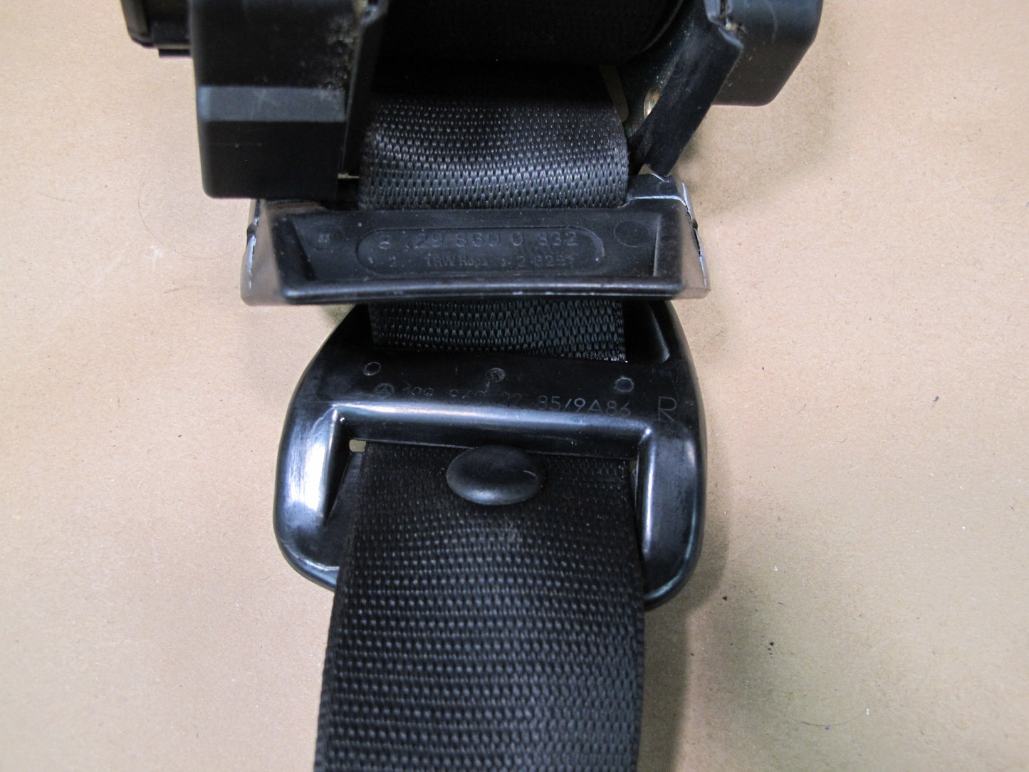 96-02 MERCEDES R129 SL500 FRONT LEFT & RIGHT SIDE SEATBELT RETRACTOR SET OEM