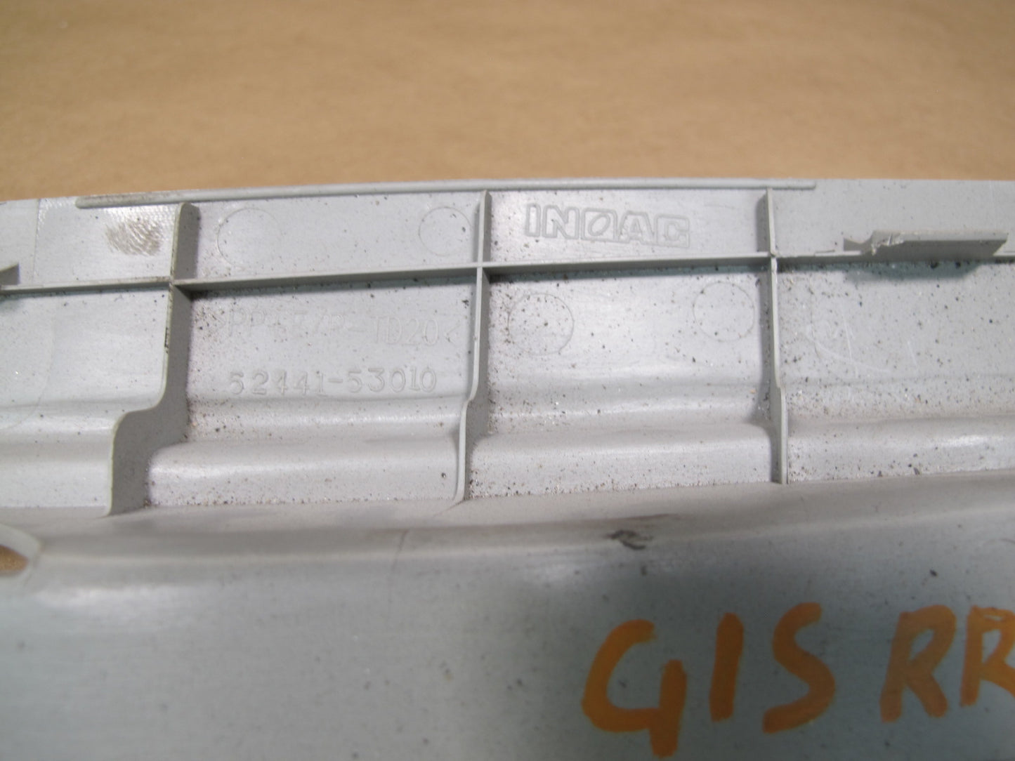10-15 Lexus IS350 Convertible Rear Right & Left Roof Rail Trim Panel Set OEM