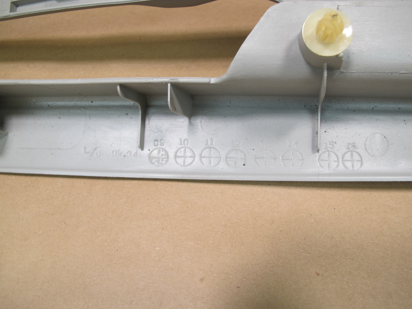 10-15 Lexus IS350 Convertible Rear Right & Left Roof Rail Trim Panel Set OEM