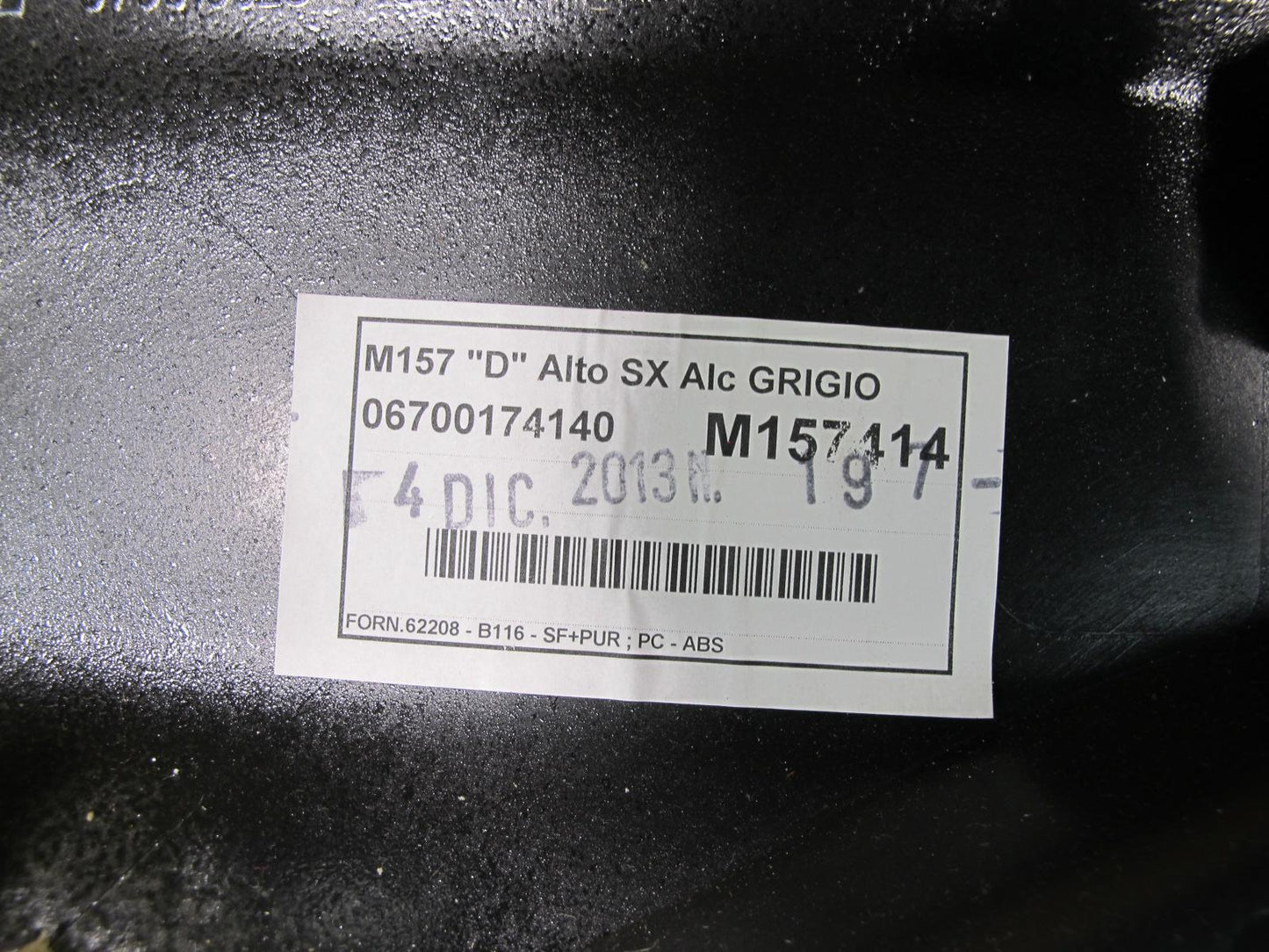 14-19 Maserati Ghibli M157 Set of 2 Rear C Pillar Trim Cover Panel OEM