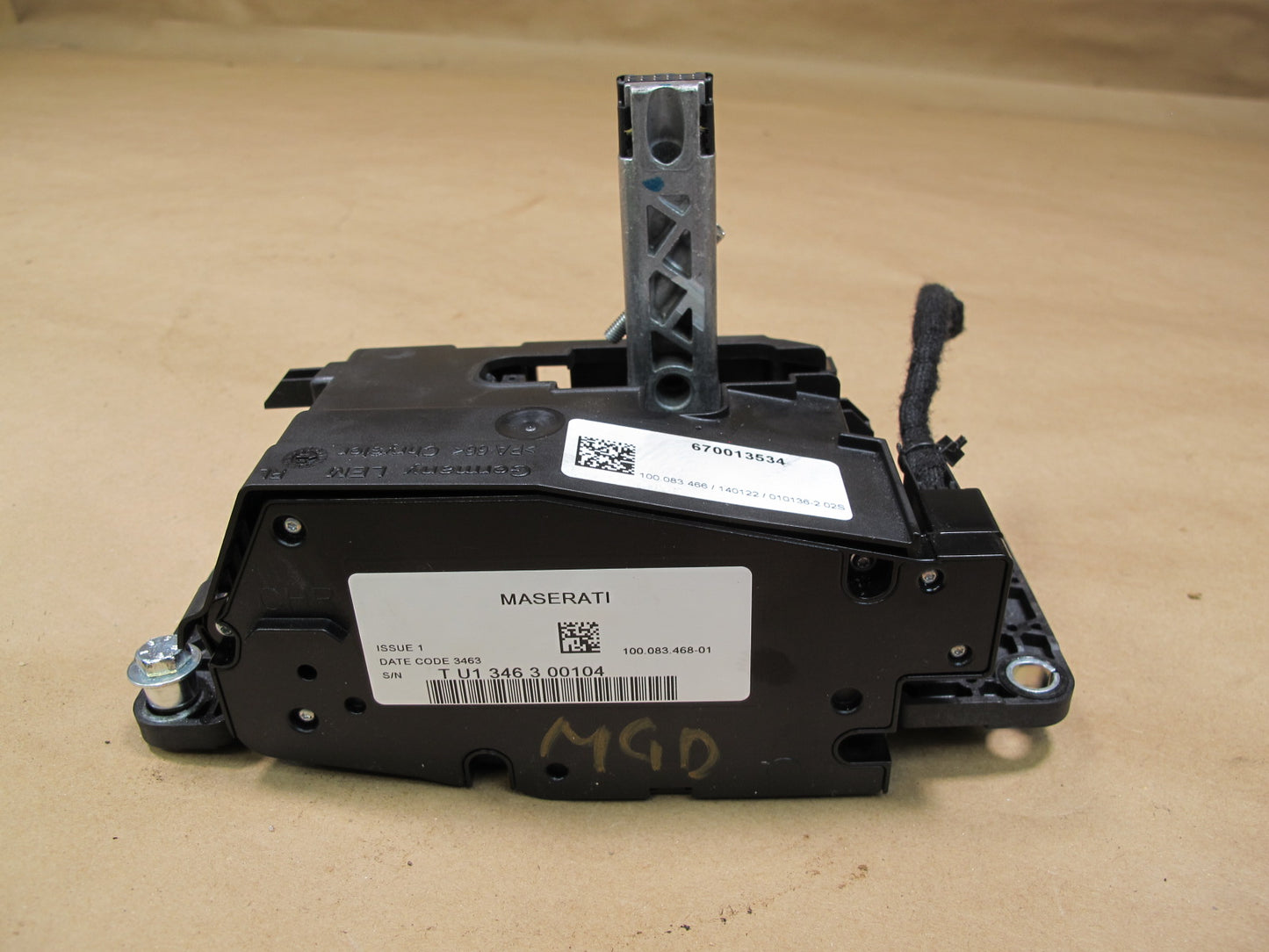14-17 Maserati Ghibli M157 A/T Automatic Transmission Shifter 670013534 OEM