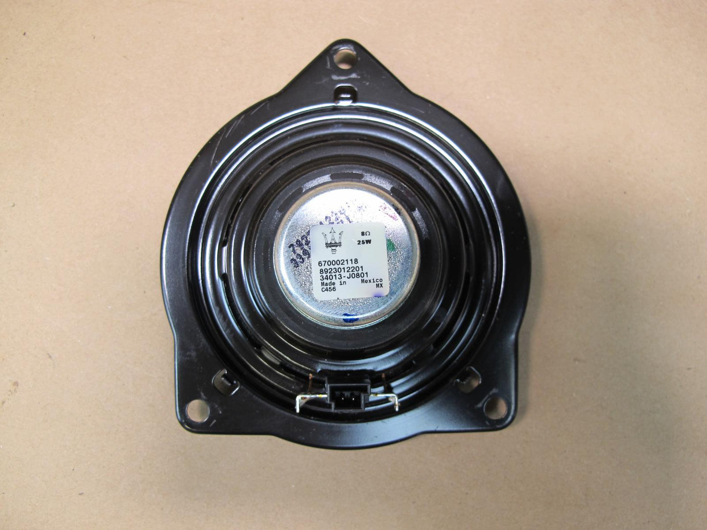 14-19 Maserati Ghibli M157 Set of 3 Dash Speaker & Door Tweeter OEM