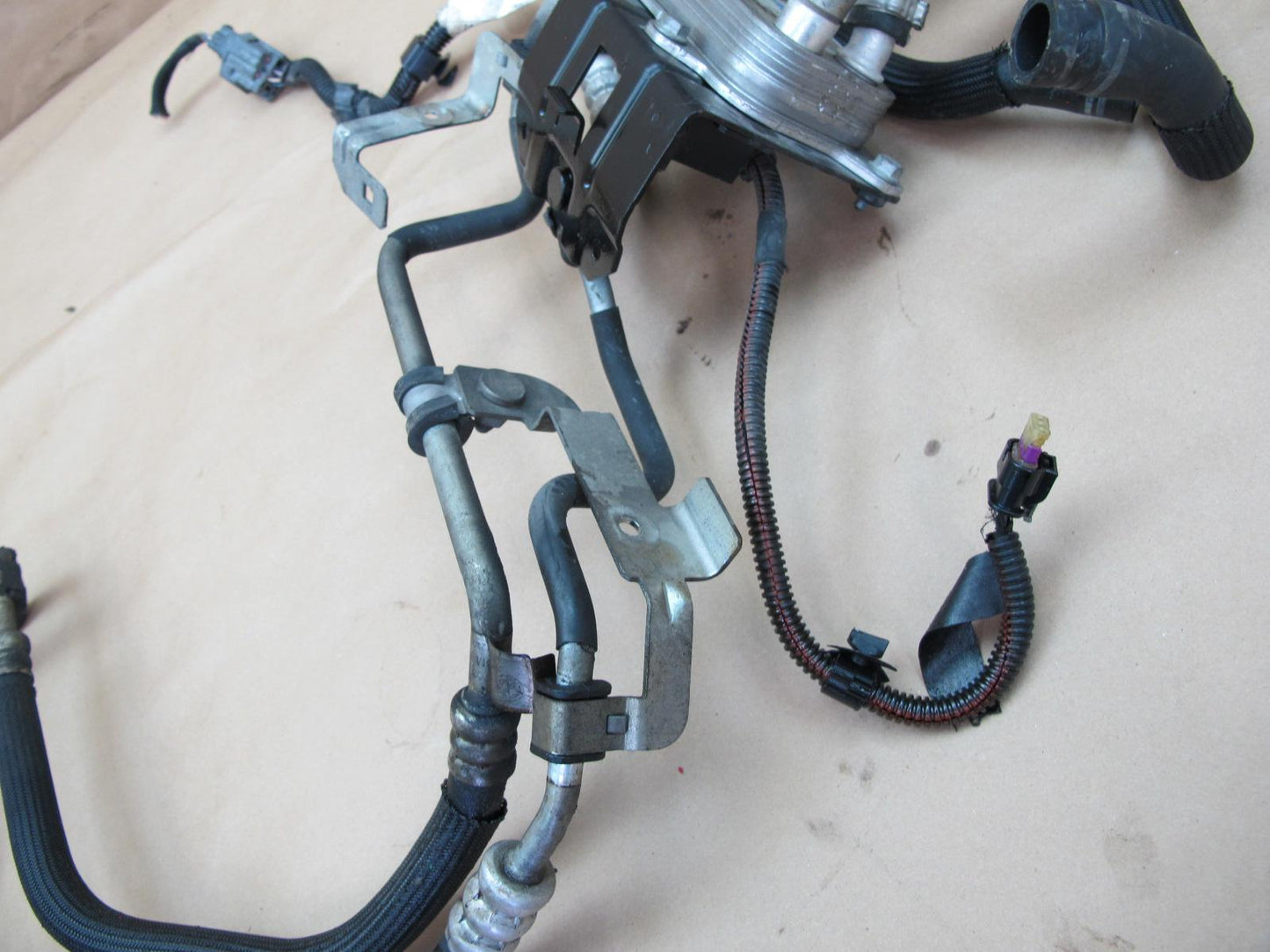 14-17 Maserati Ghibli M157 Power Steering Oil Cooler w Hoses OEM
