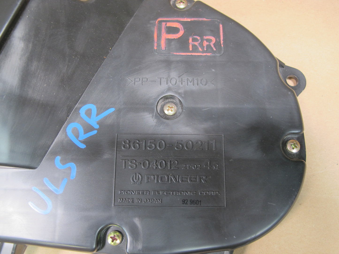 95-00 Lexus LS400 Set of 7 Pioneer Front & Rear Tweeter Subwoofer Speaker OEM