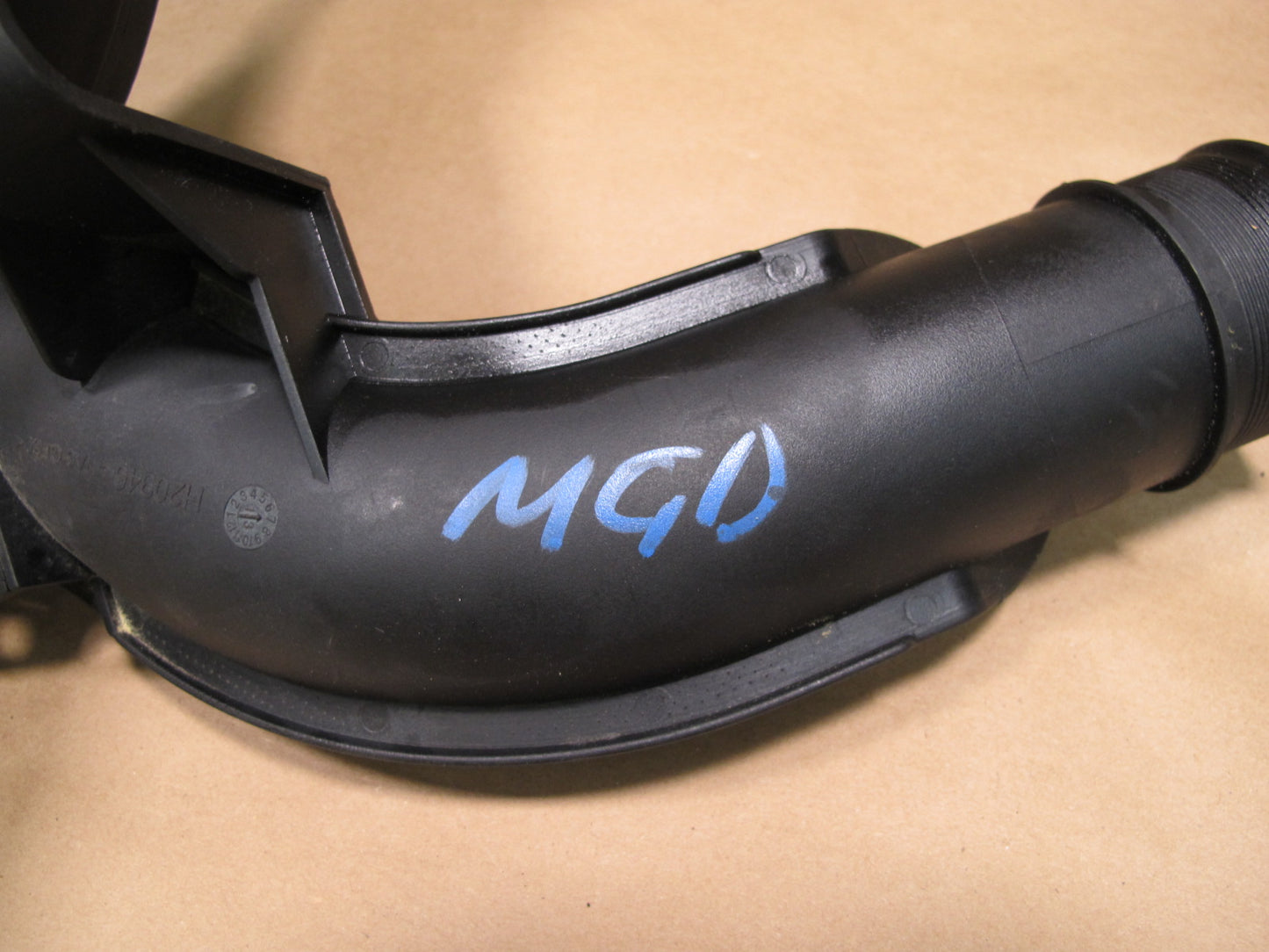 14-19 Maserati Ghibli M157 Engine Air Intake Inlet Tube Line w Sensor OEM