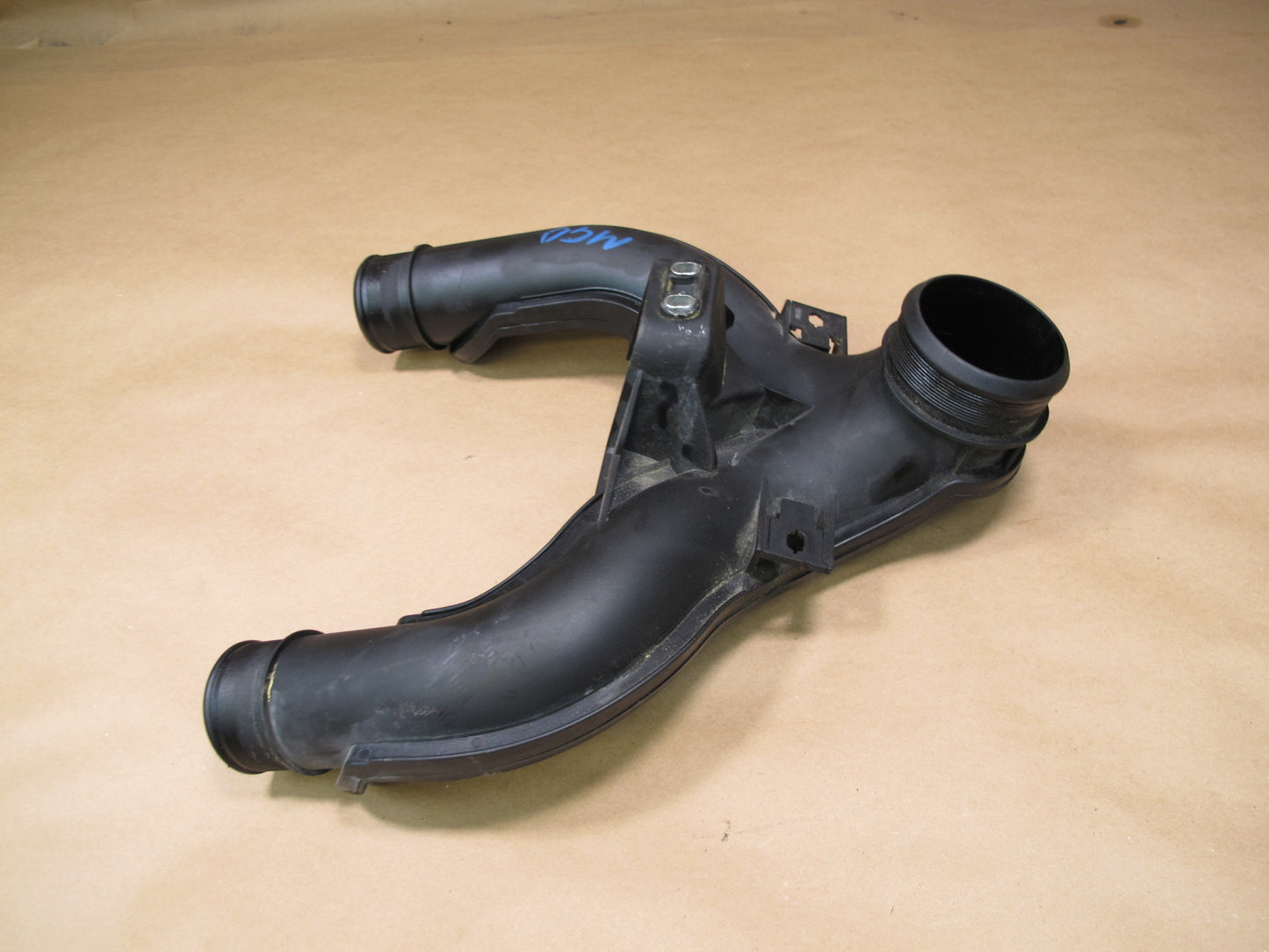 14-19 Maserati Ghibli M157 Engine Air Intake Inlet Tube Line w Sensor OEM