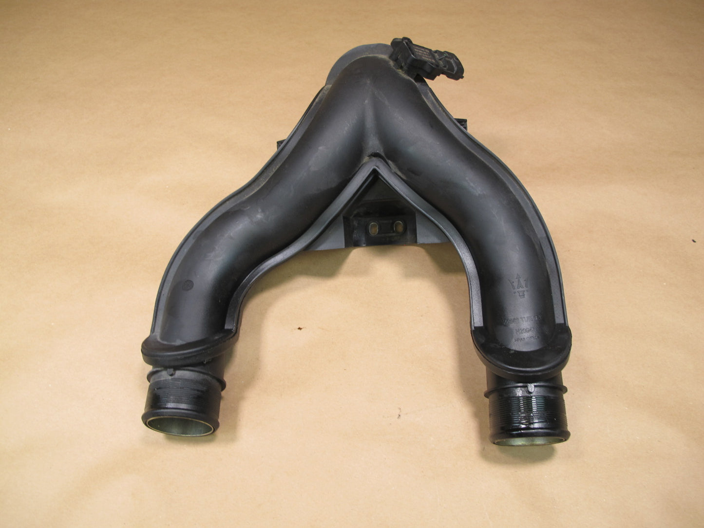 14-19 Maserati Ghibli M157 Engine Air Intake Inlet Tube Line w Sensor OEM