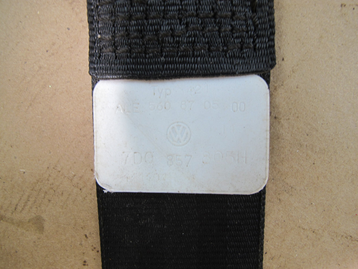 99-04 VW EUROVAN T4 FRONT RIGHT & LEFT SIDE SEATBELT RETRACTOR SET OEM