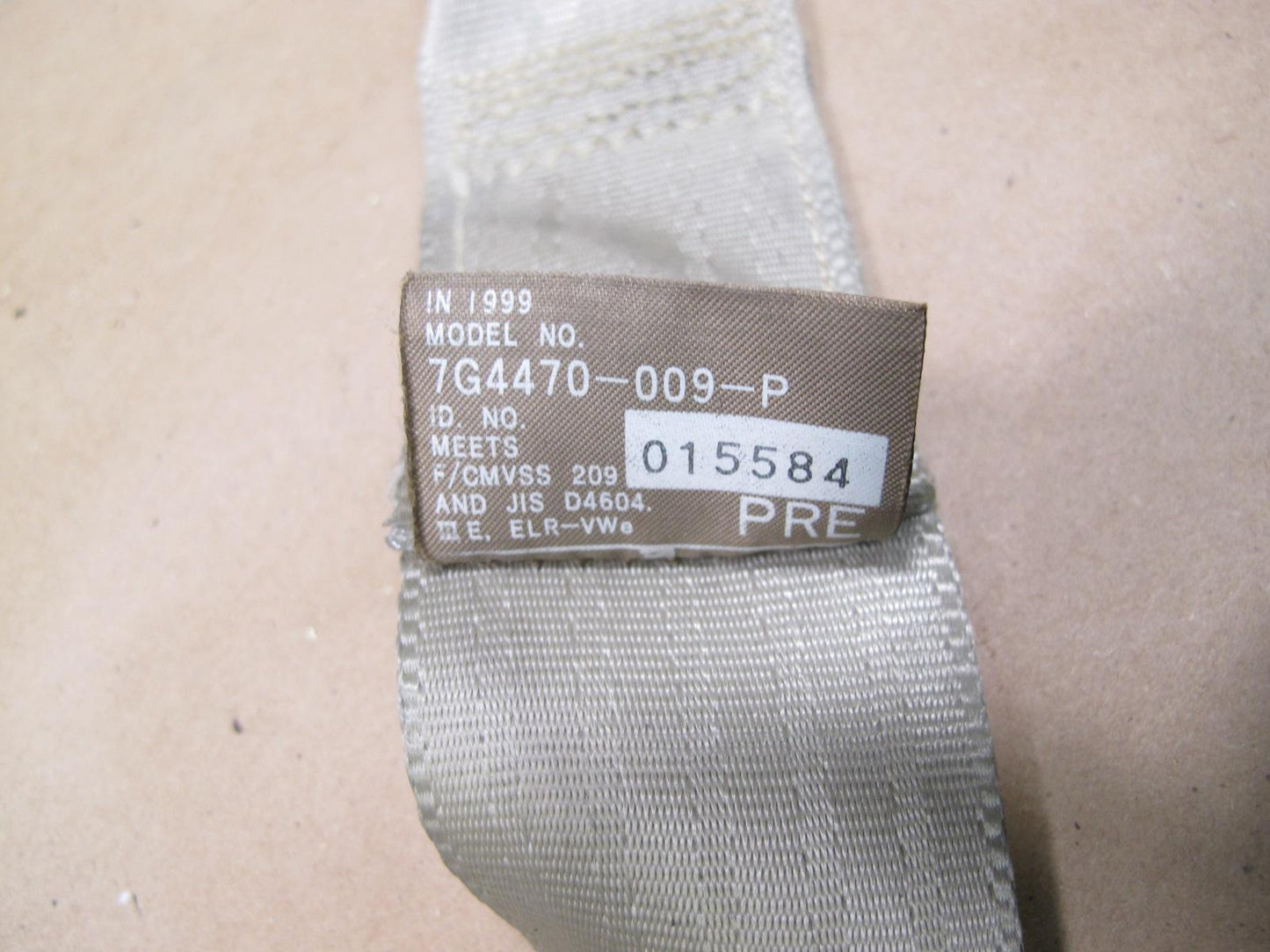 98-01 LEXUS GS300 GS430 FRONT & REAR LEFT CENTER RIGHT SIDE SEATBELT RETRACTOR SET OEM