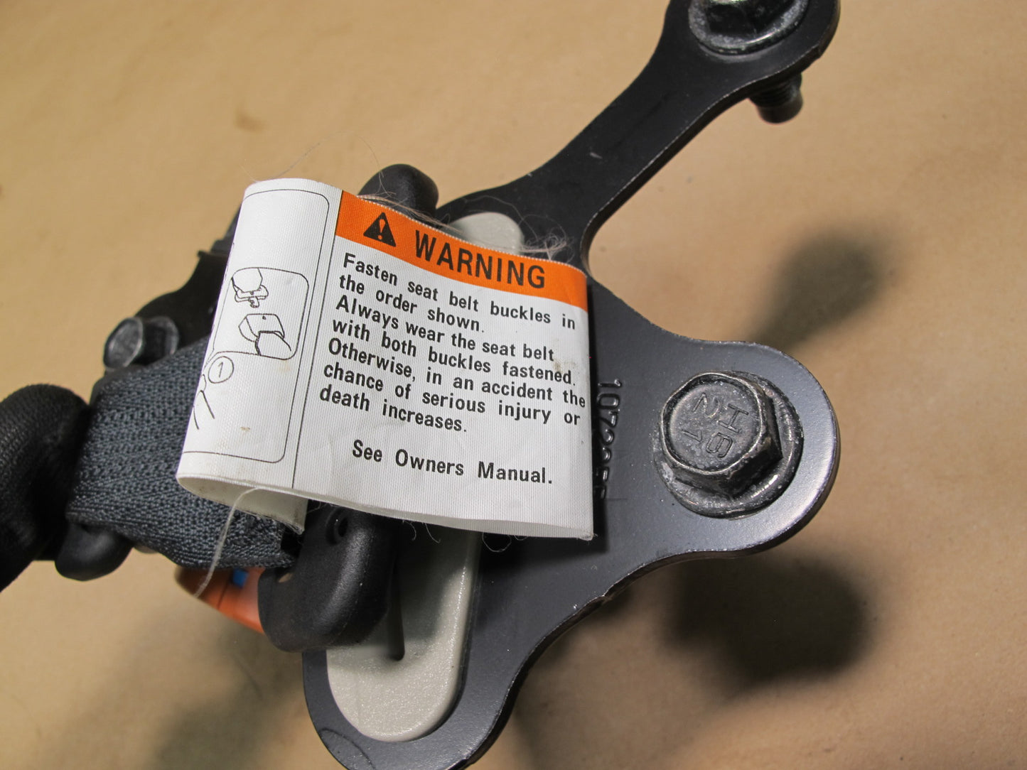 11-17 INFINITI QX56 QX80 REAR 3RD ROW RIGHT CENTER LEFT SIDE SEATBELT RETRACTOR SET OEM