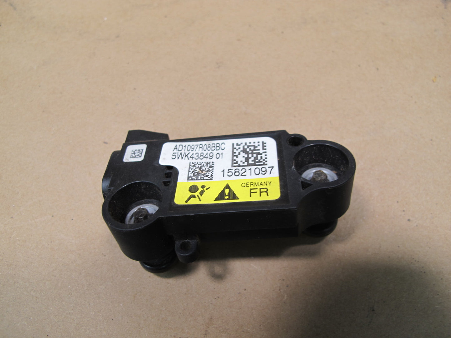 07-10 SATURN SKY SAFETY CRASH IMPACT SRS AIRBAG SENSOR 2PCS 15821097 OEM