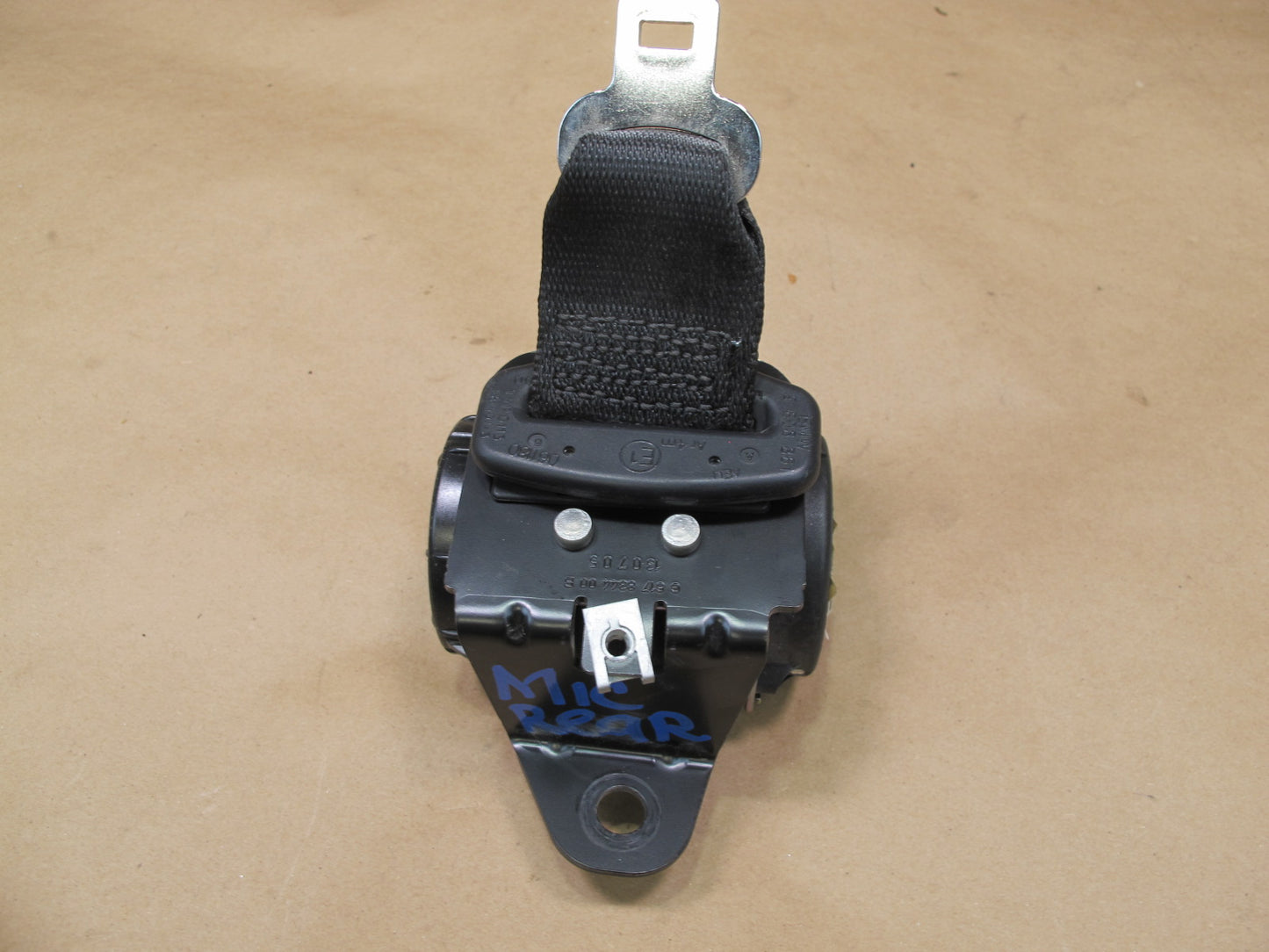 11-16 MINI R60 COUNTRYMAN FRONT & REAR LEFT RIGHT SIDE SEATBELT RETRACTOR SET OEM