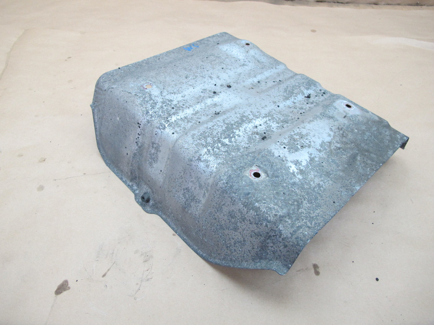 92-00 Lexus JZZ31 SC300 Rear Left & Right Exhaust Muffler Heat Shield Set OEM