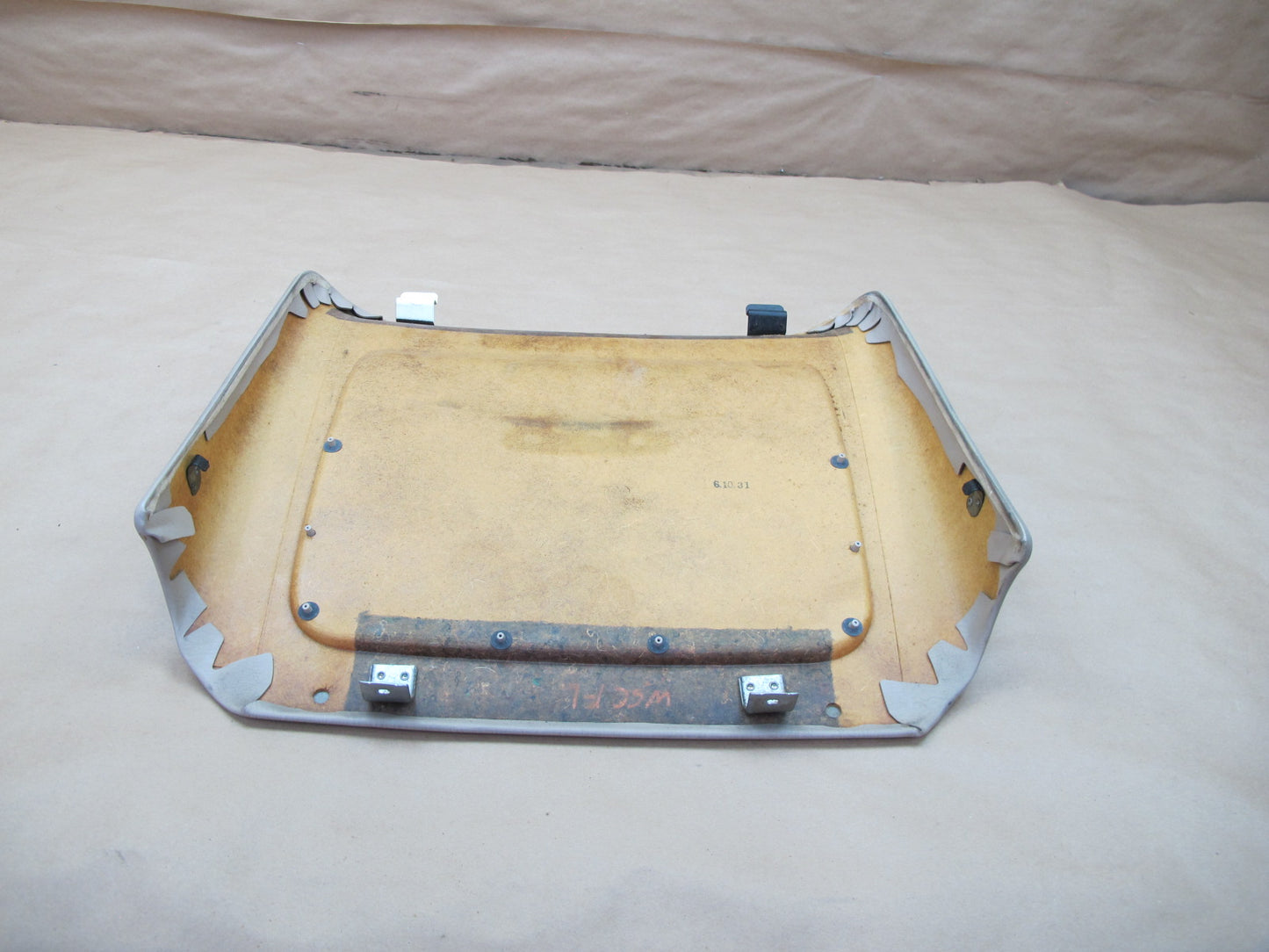 92-00 Lexus JZZ31 SC400 SC300 Front Left Seat Back Trim Cover Panel Ivory OEM