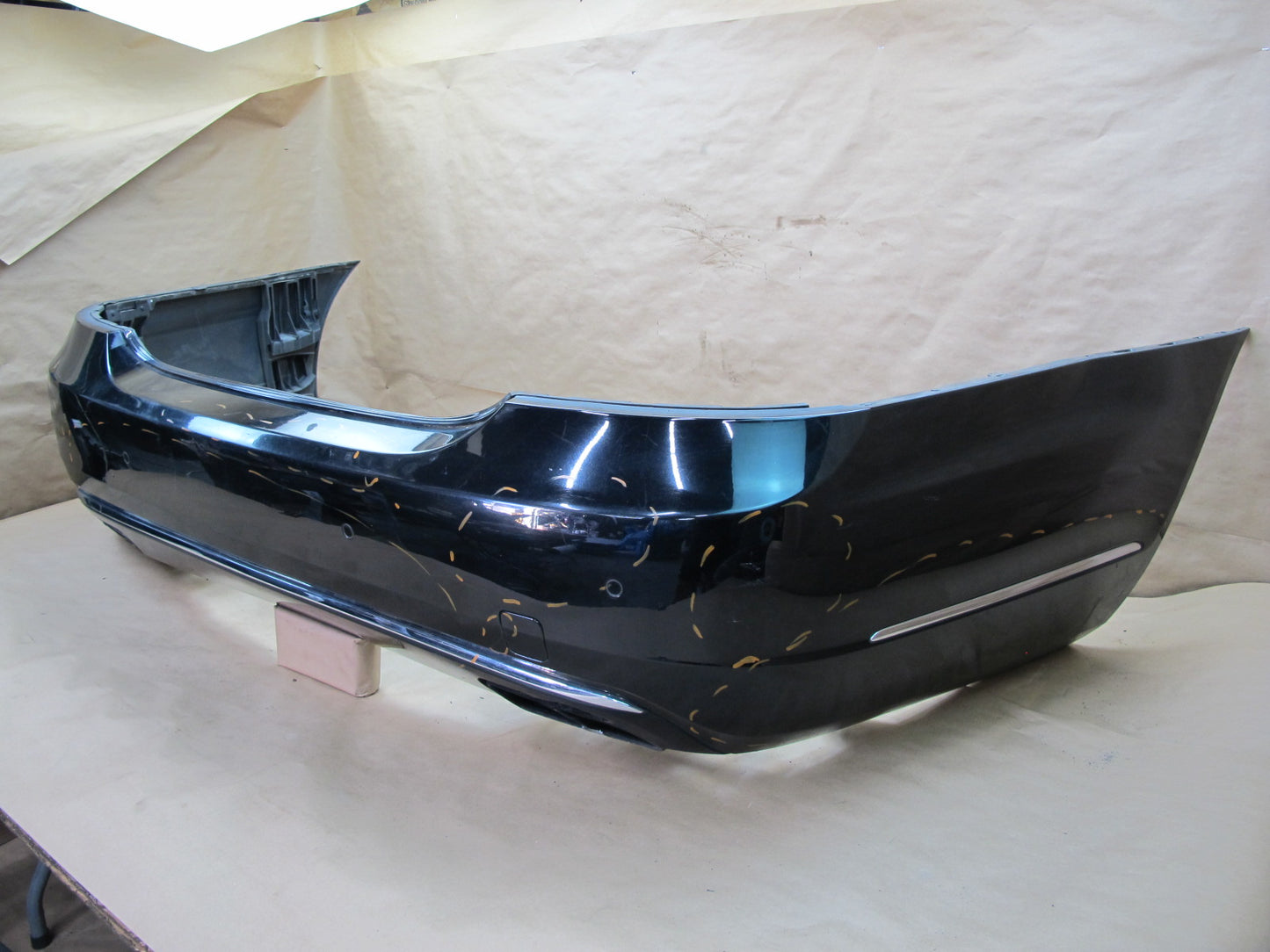 07-11 Mercedes W221 S600 Rear Bumper Cover w PDC Sensors OEM