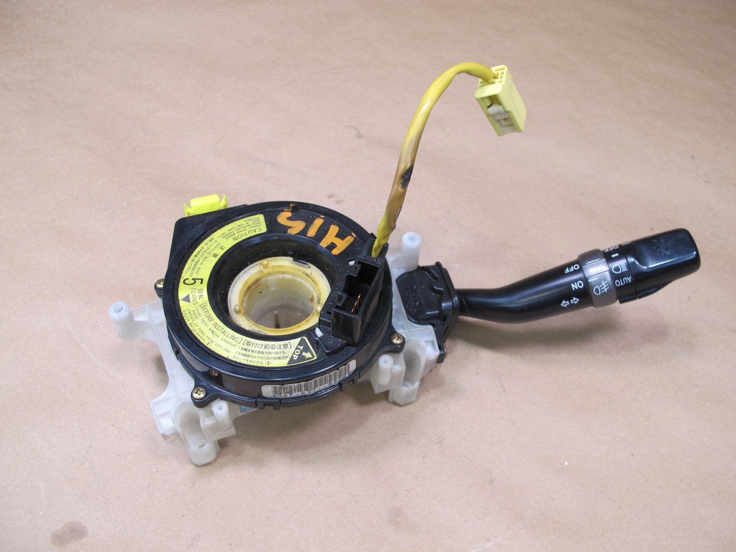 01-05 LEXUS IS300 STEERING COLUMN MULTI SWITCH CLOCK SPRING OEM