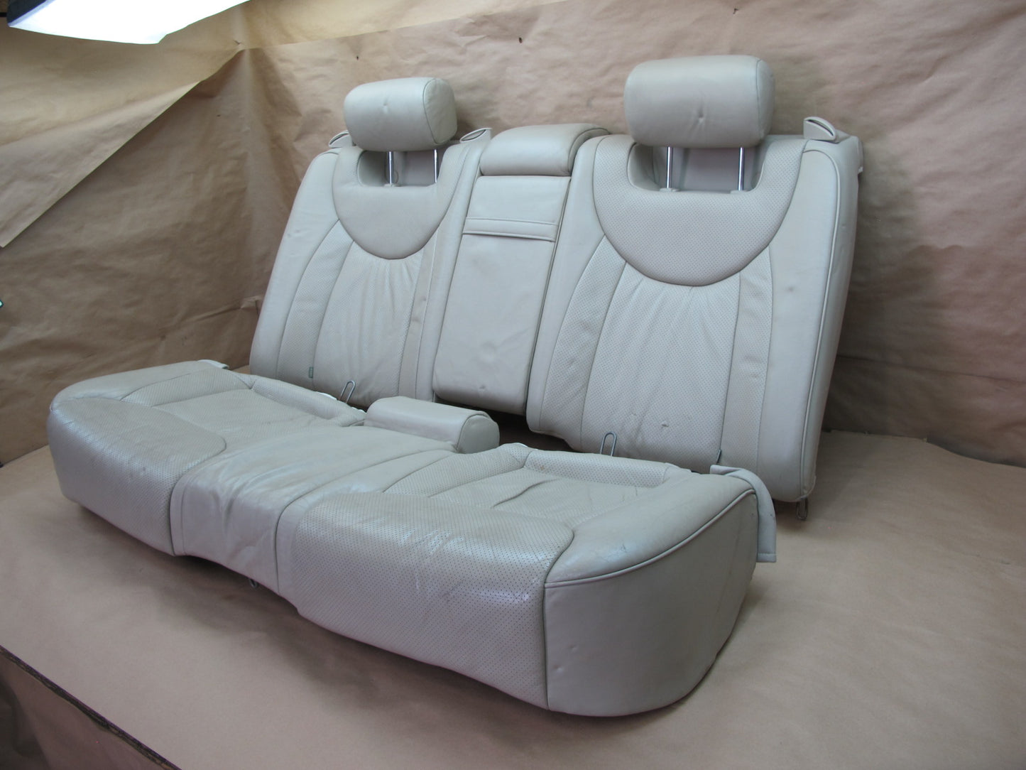 01-03 Lexus UCF30L LS430 Front & Rear Left & Right Leather Seat Set OEM