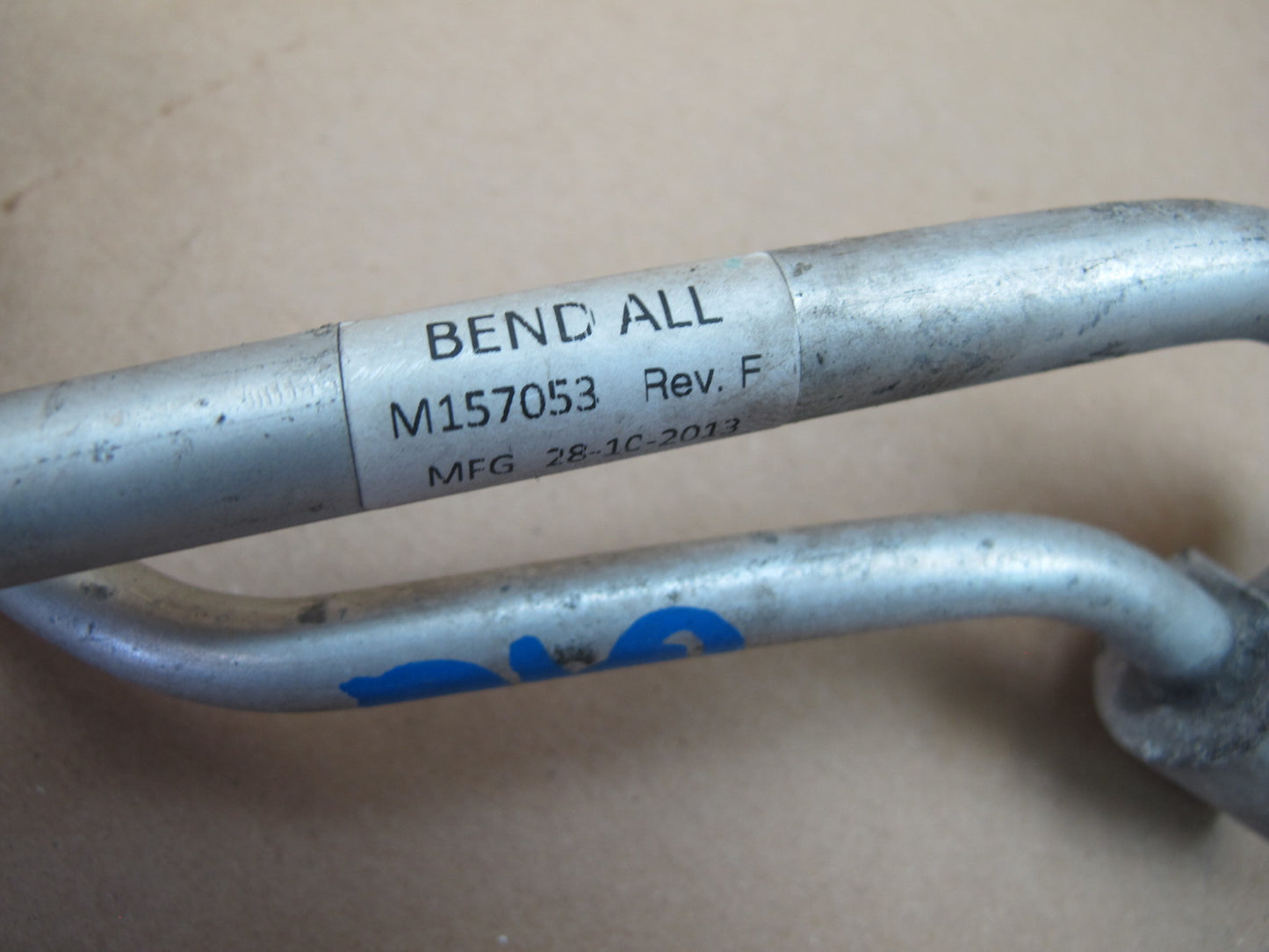 14-16 Infiniti QX60 2.5L Hybrid A/C Air Conditioning Pressure Line Hose Pipe Set