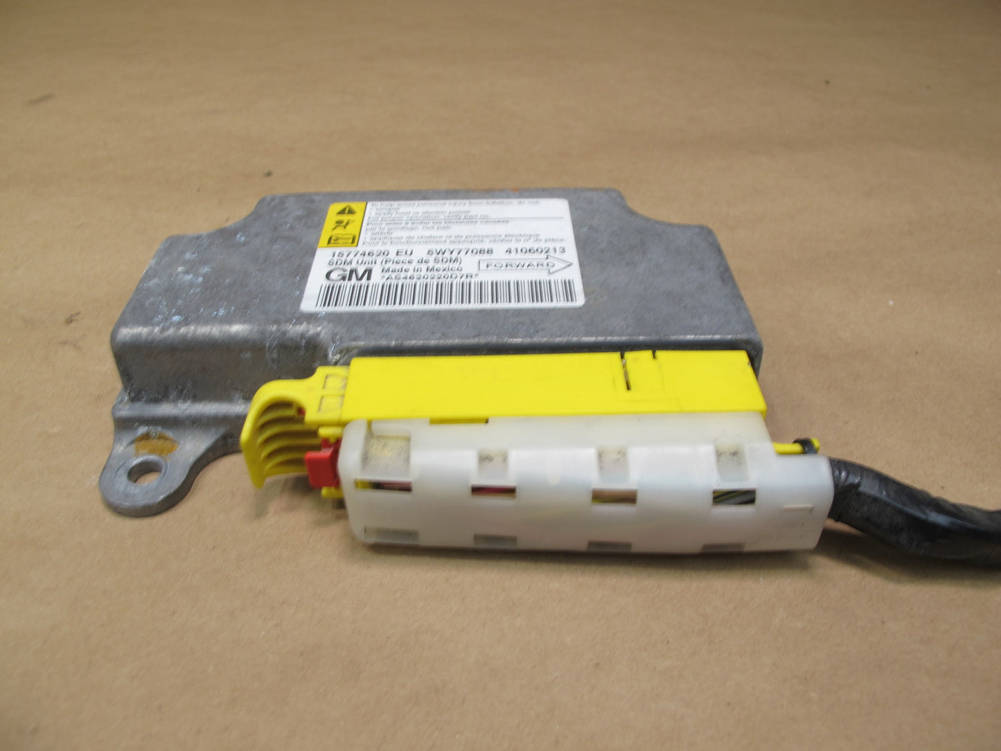 06-09 PONTIAC SOLSTICE SRS AIRBAG CONTROL MODULE UNIT 15774620 OEM