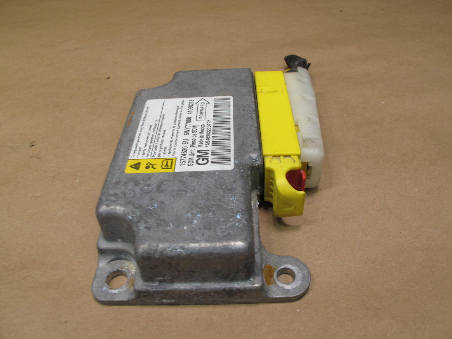 06-09 PONTIAC SOLSTICE SRS AIRBAG CONTROL MODULE UNIT 15774620 OEM
