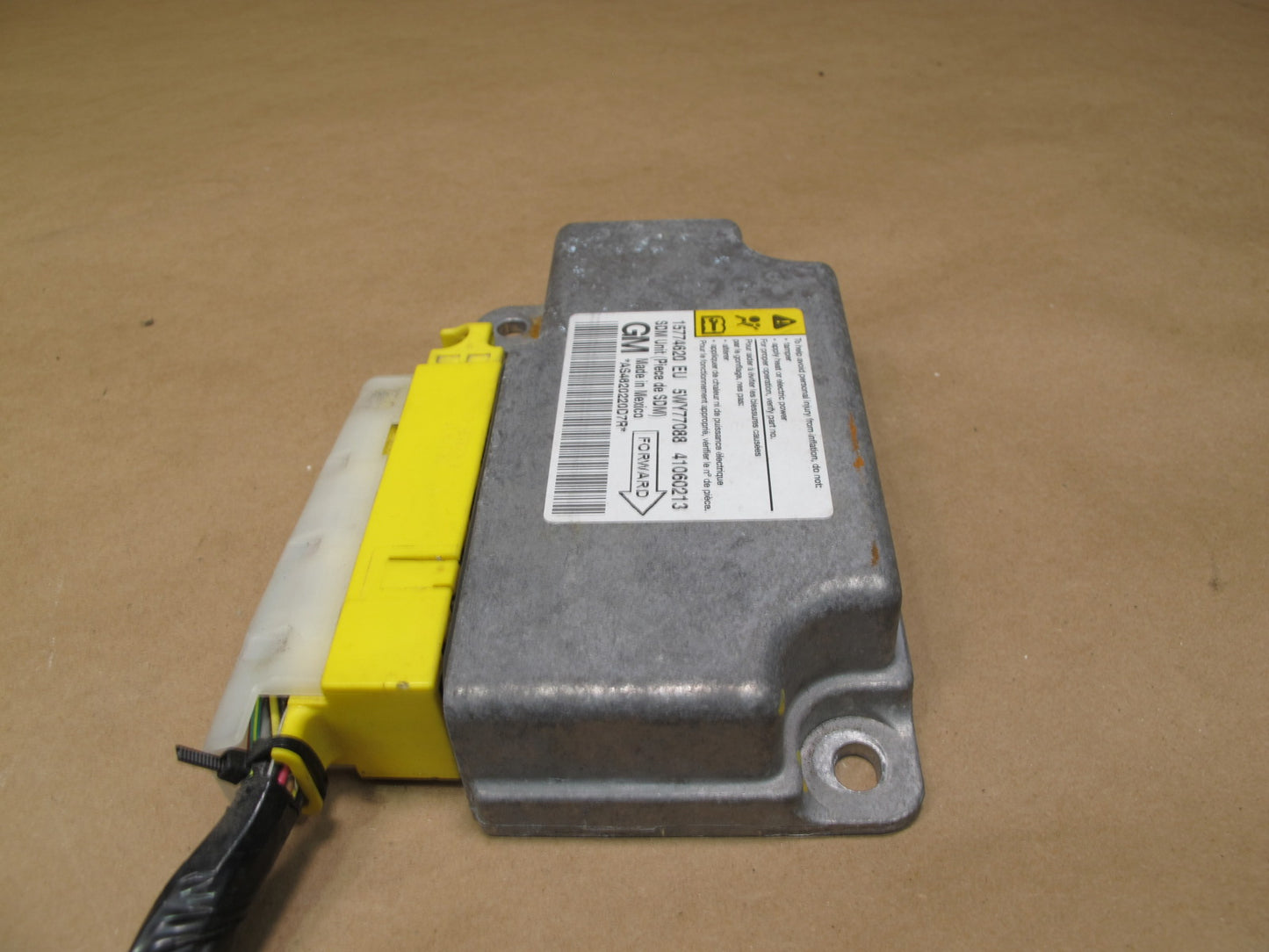 06-09 PONTIAC SOLSTICE SRS AIRBAG CONTROL MODULE UNIT 15774620 OEM