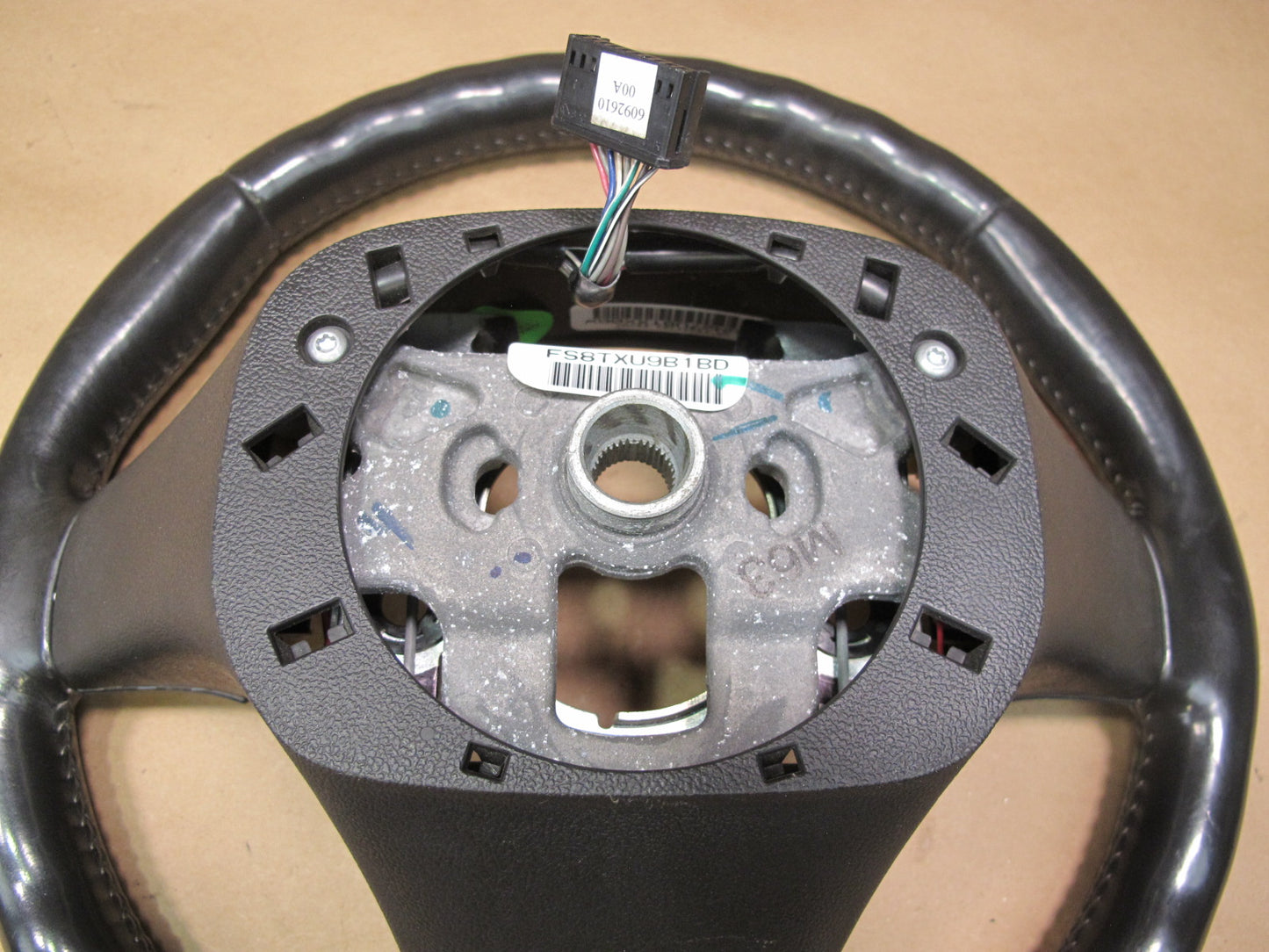 06-09 Pontiac Solstice Leather Steering w Controls OEM