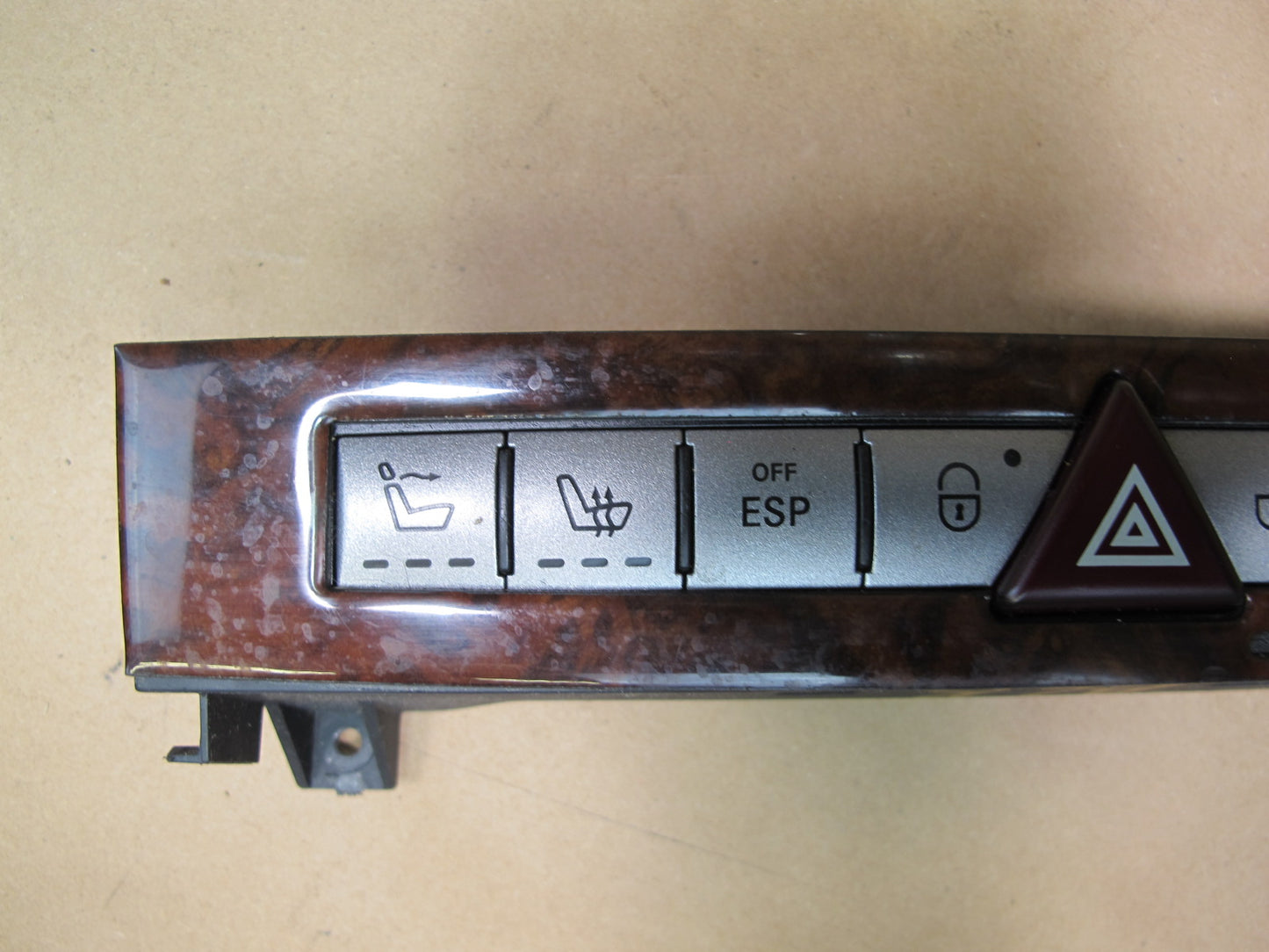 05-08 Mercedes R171 Slk-class Dash Center Hazard Door ESP Heater Switch OEM