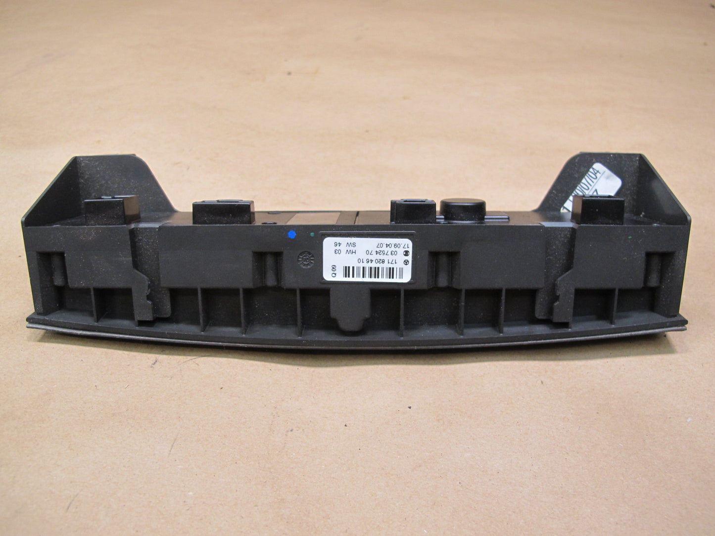 05-08 Mercedes R171 Slk-class Dash Center Hazard Door ESP Heater Switch OEM