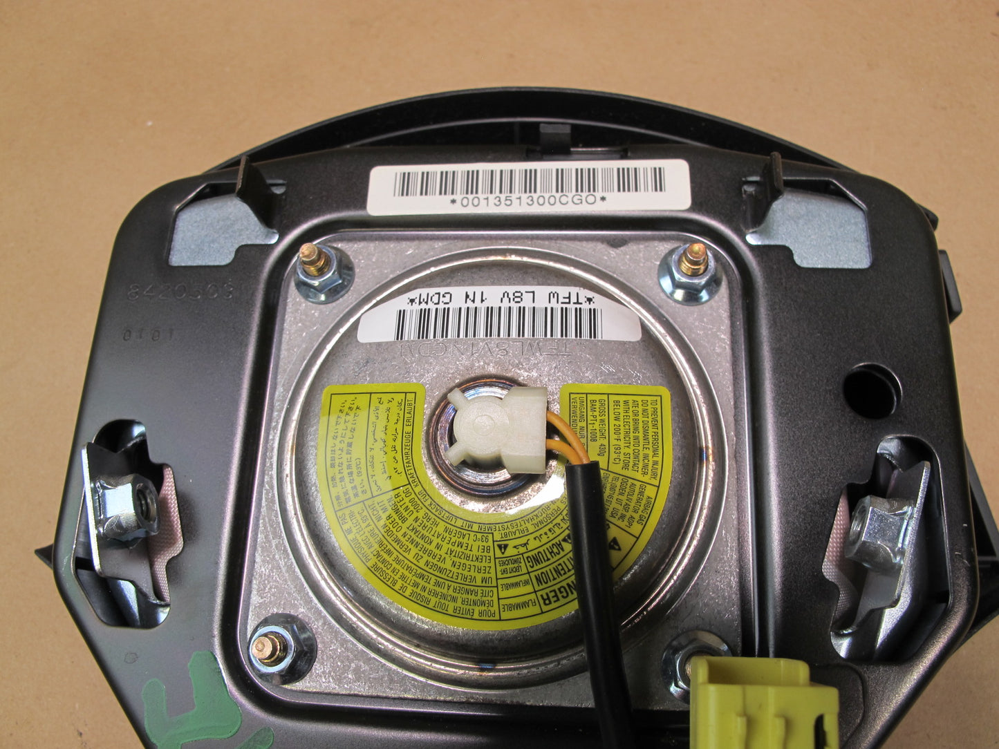 01-05 LEXUS GS300 GS430 FRONT LEFT DRIVER SIDE STEERING WHEEL SRS AIRBAG OEM