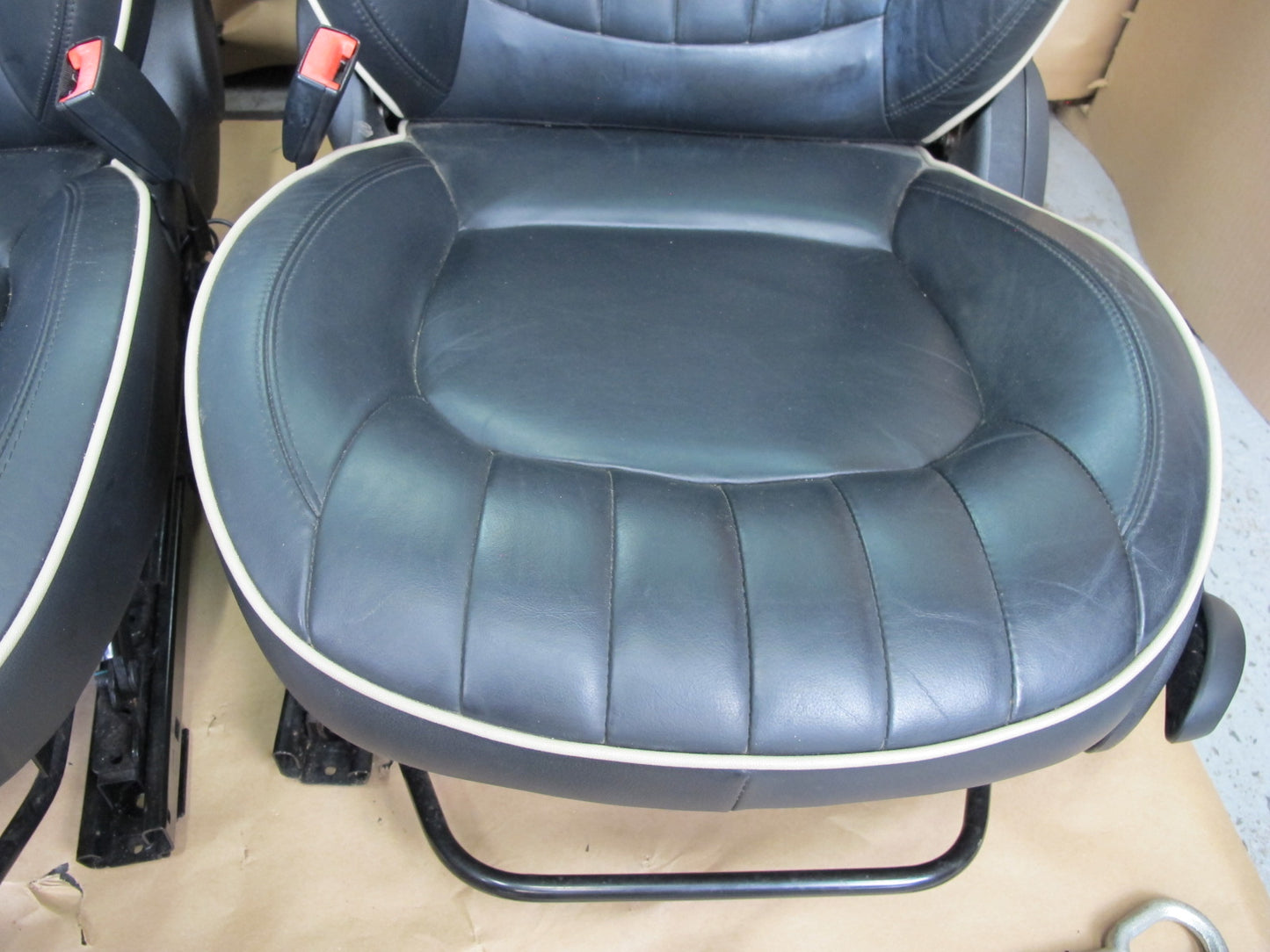 11-13 Mini Cooper R60 Countryman Set of 4 Front & Rear Leather Seat OEM
