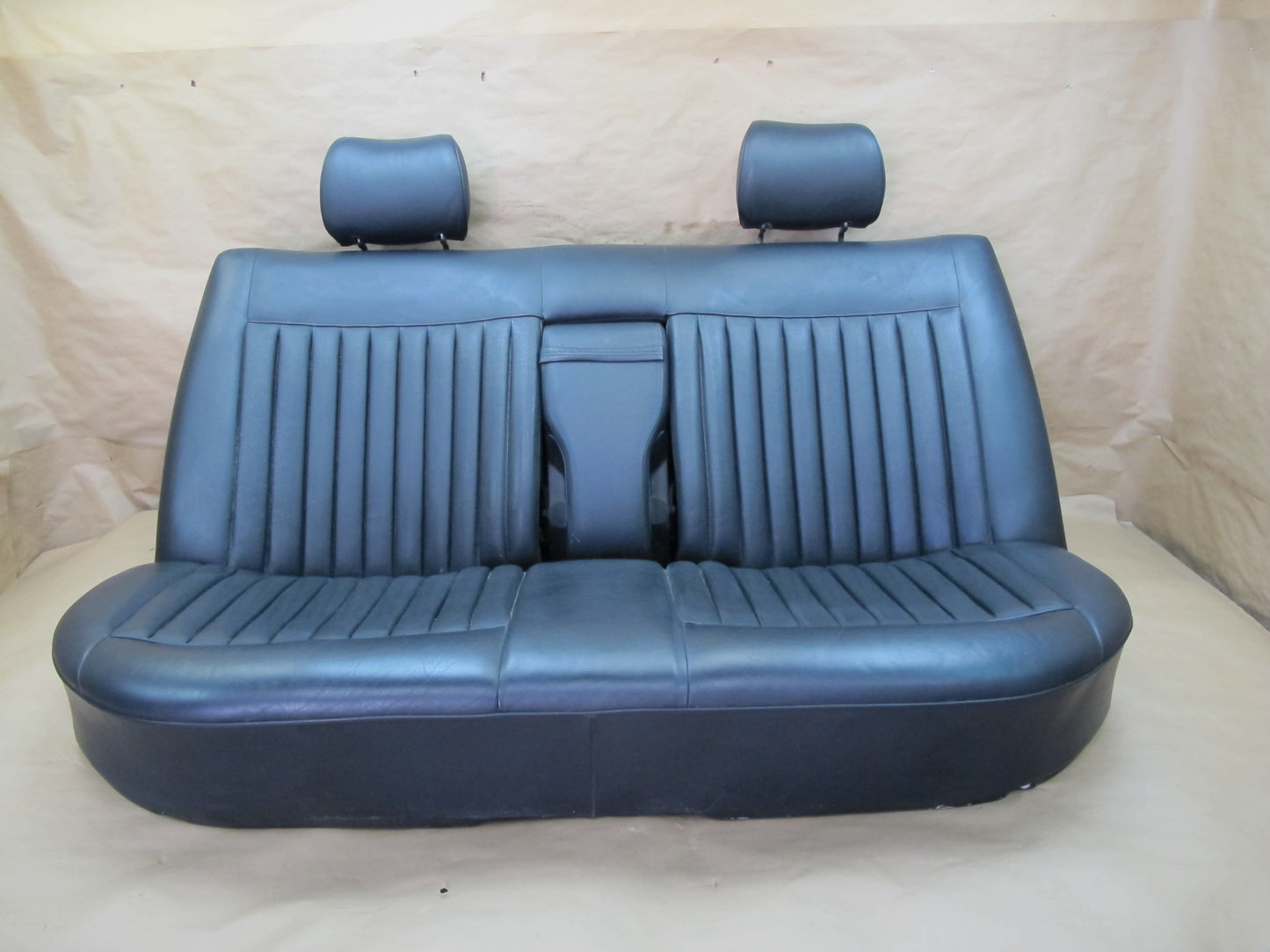 86-91 Mercedes W126 560SEL Front & Rear Left & Right Leather Seat Set OEM