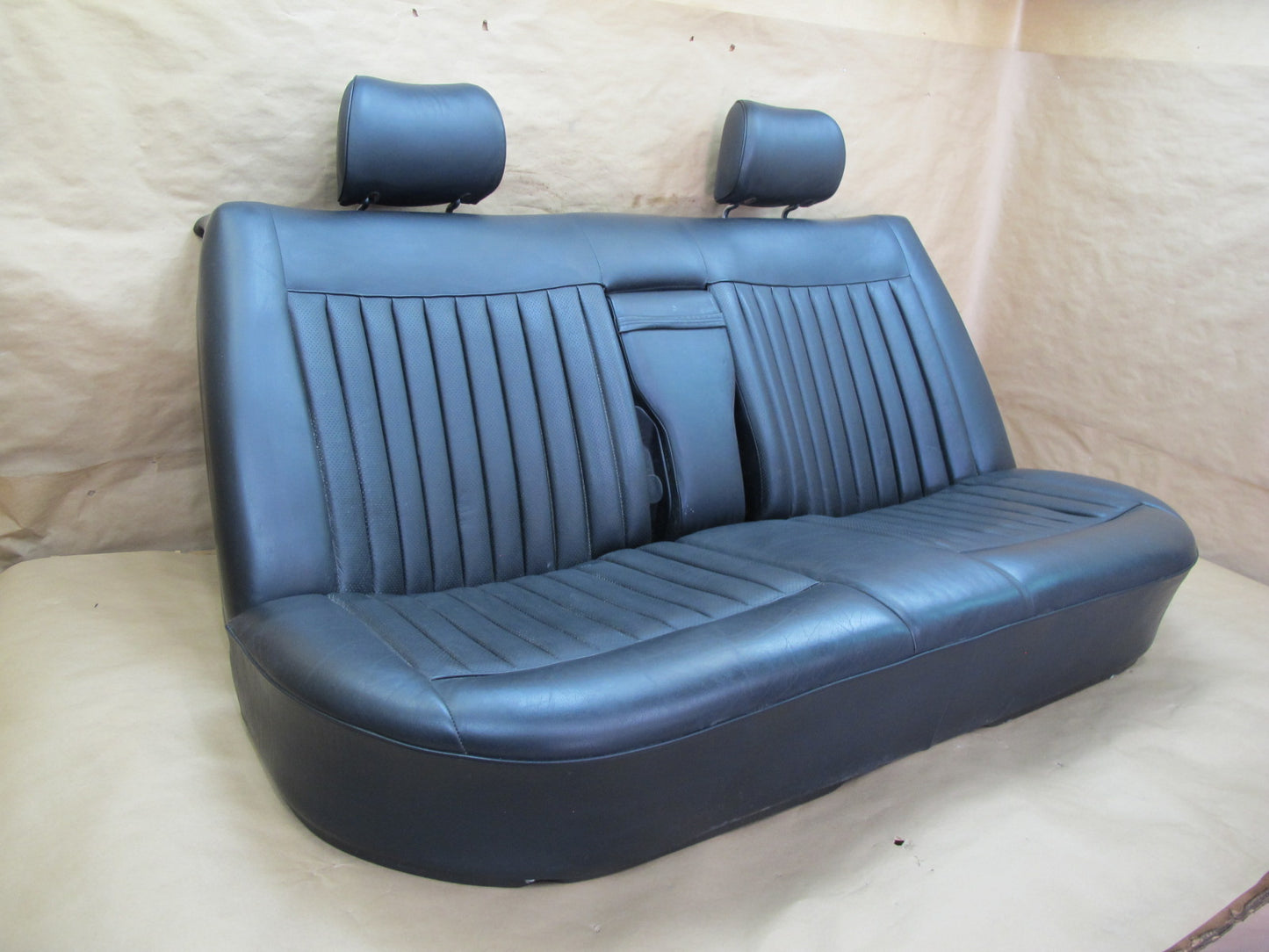 86-91 Mercedes W126 560SEL Front & Rear Left & Right Leather Seat Set OEM