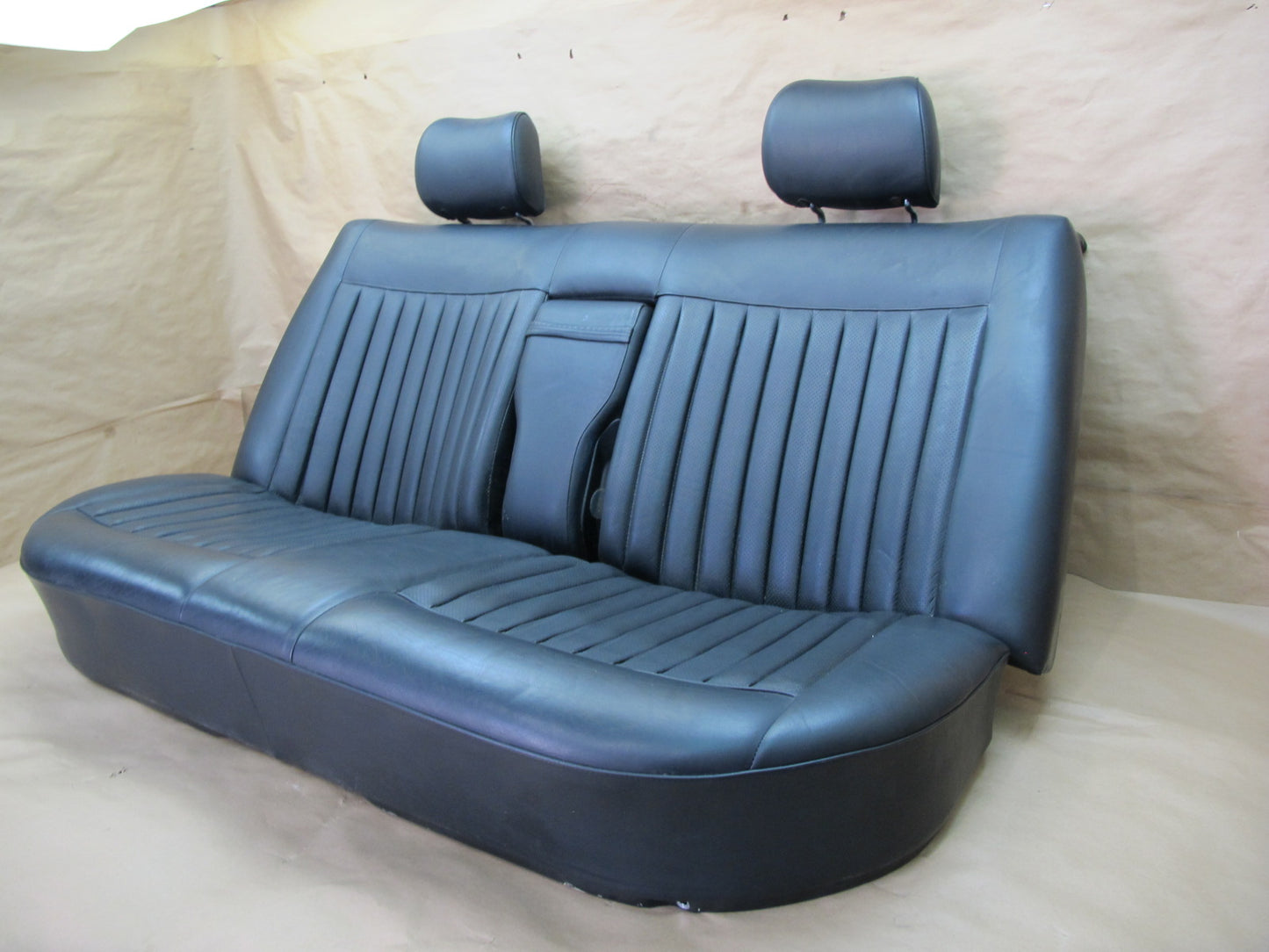 86-91 Mercedes W126 560SEL Front & Rear Left & Right Leather Seat Set OEM
