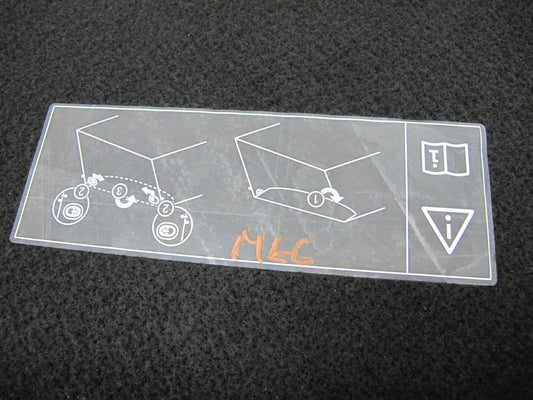 11-16 Mini Cooper R60 Countryman Trunk Luggage Compartment Floor Carpet OEM